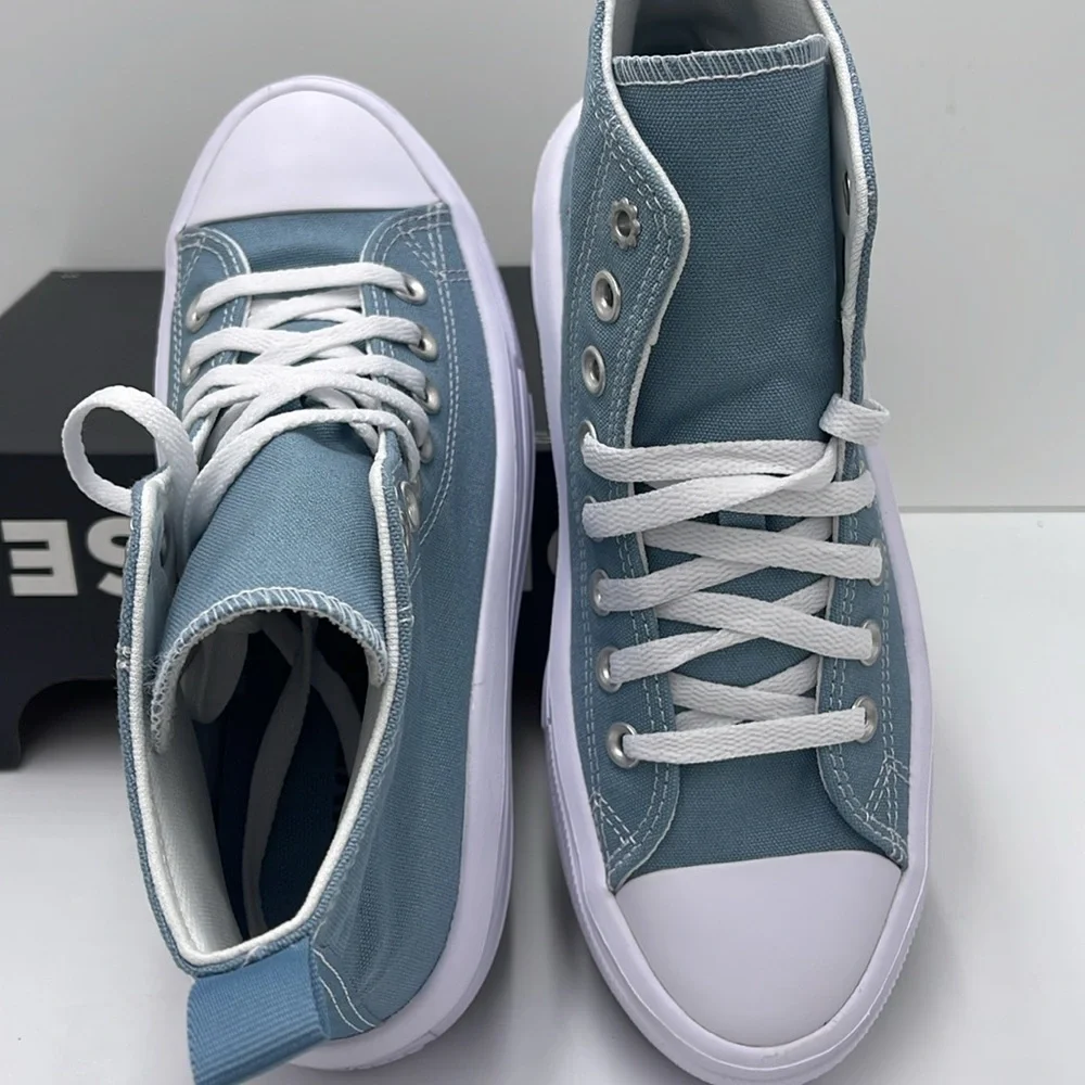 Vans WMNS A07237C CTAS MOVE HI COCOON BLUE/WHITE Platforms Sneakers Chuck Taylor